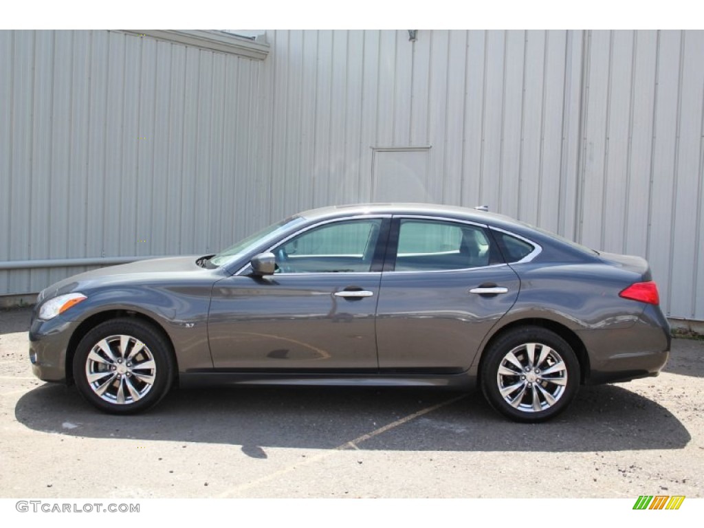 Storm Front Gray 2014 Infiniti Q70 3.7 AWD Exterior Photo #103214680