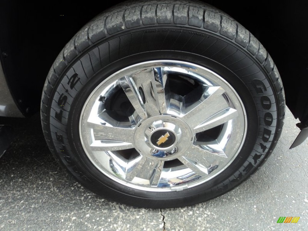 2012 Silverado 1500 LTZ Crew Cab 4x4 - Mocha Steel Metallic / Light Cashmere/Dark Cashmere photo #28