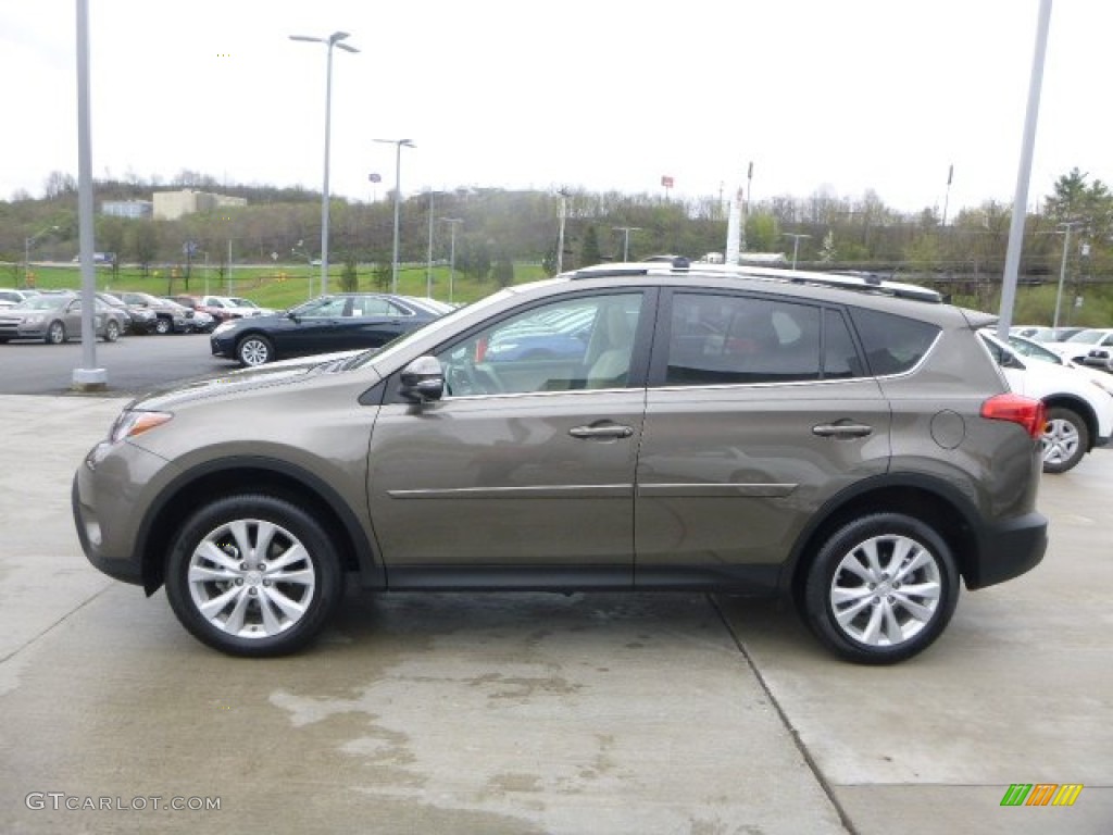 Pyrite Mica 2014 Toyota RAV4 Limited AWD Exterior Photo #103216381