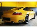 2001 Speed Yellow Porsche 911 Turbo Coupe  photo #5