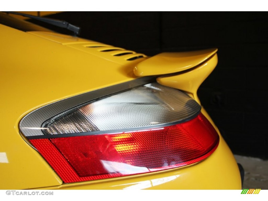 2001 911 Turbo Coupe - Speed Yellow / Savanna Beige photo #11
