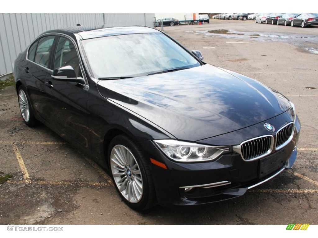 Black Sapphire Metallic 2013 BMW 3 Series 328i xDrive Sedan Exterior Photo #103216967