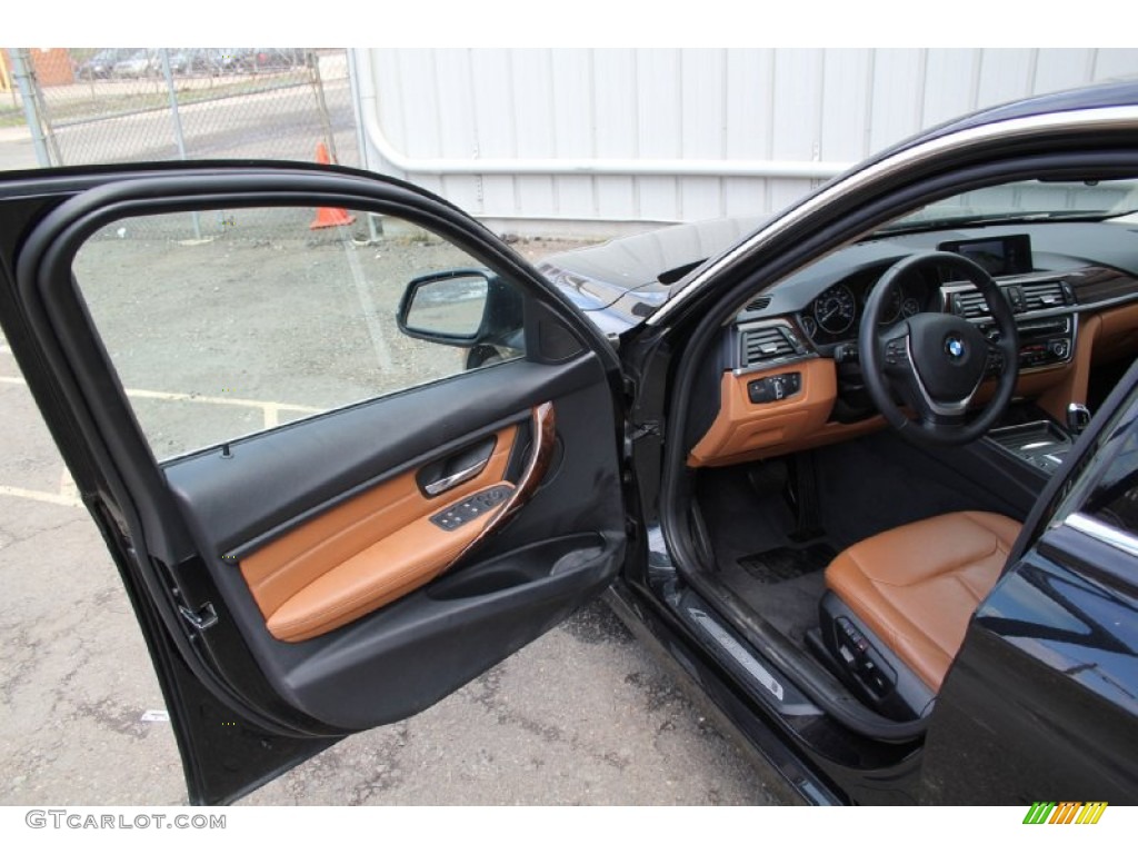 Saddle Brown Interior 2013 BMW 3 Series 328i xDrive Sedan Photo #103217083