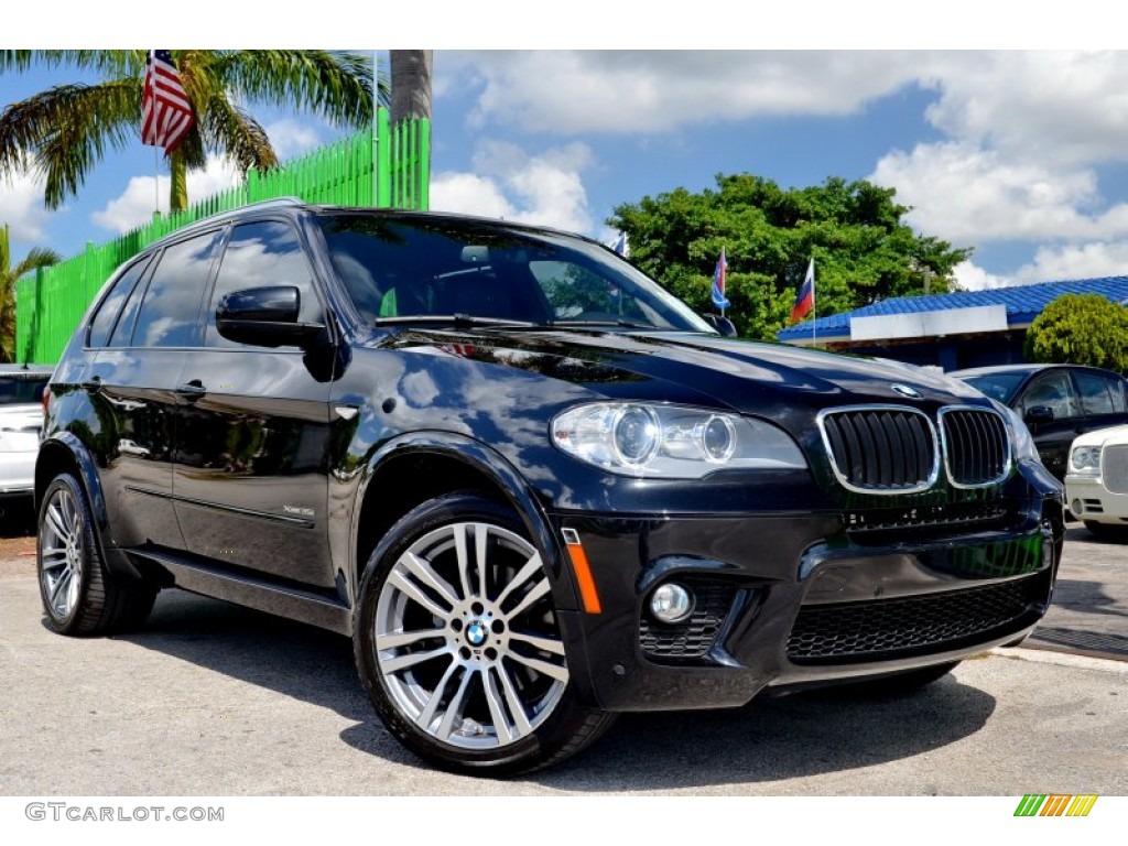 Black Sapphire Metallic 2012 BMW X5 xDrive35i Premium Exterior Photo #103217782