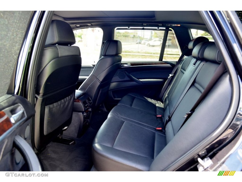Black Interior 2012 BMW X5 xDrive35i Premium Photo #103217857