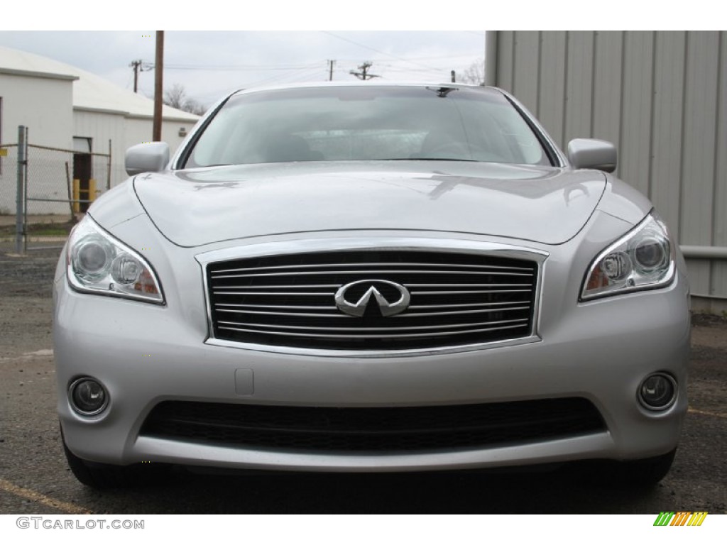 2014 Q70 3.7 AWD - Liquid Platinum / Graphite photo #4