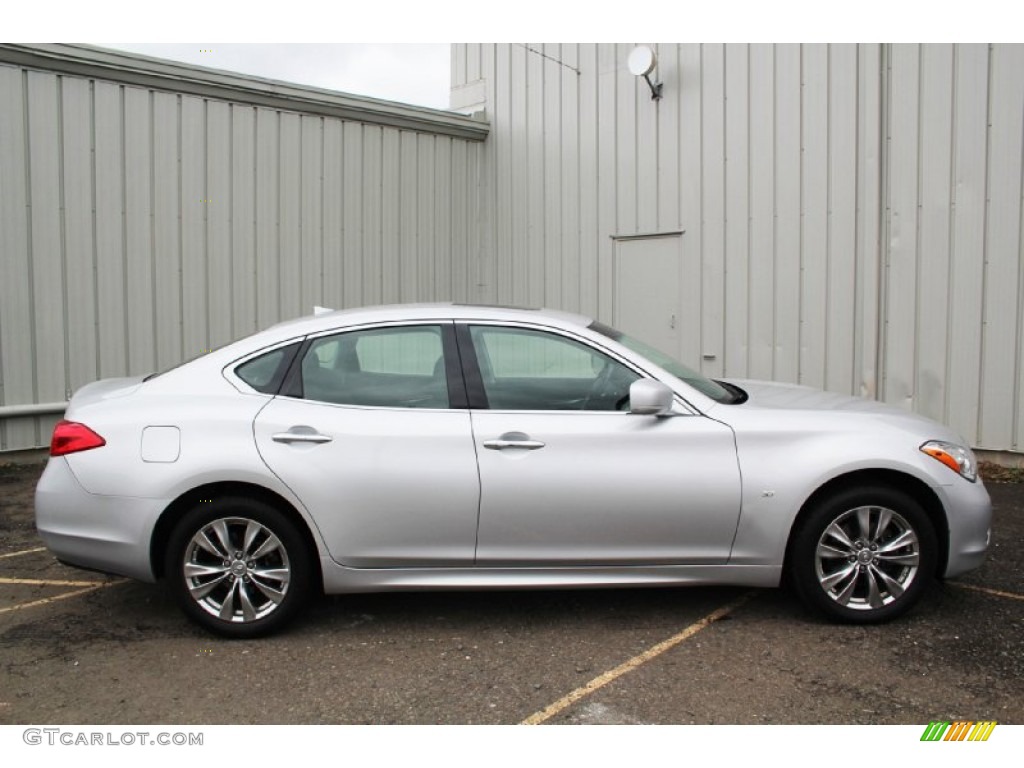 2014 Q70 3.7 AWD - Liquid Platinum / Graphite photo #5