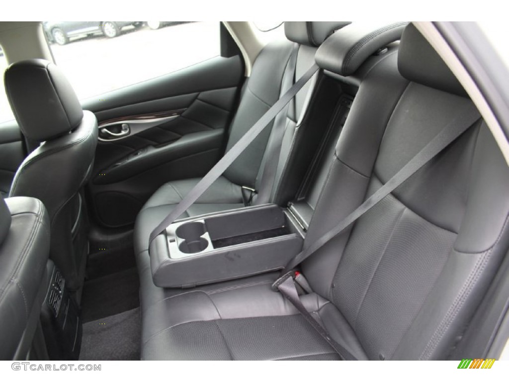 2014 Infiniti Q70 3.7 AWD Rear Seat Photo #103218655