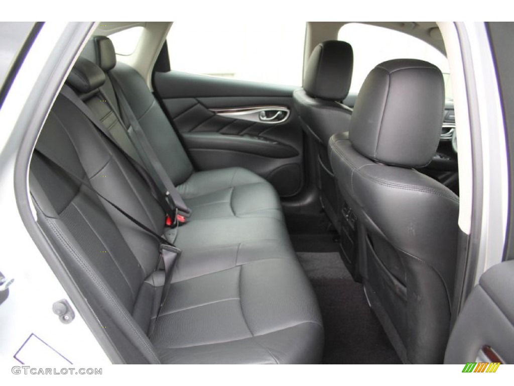 Graphite Interior 2014 Infiniti Q70 3.7 AWD Photo #103218673