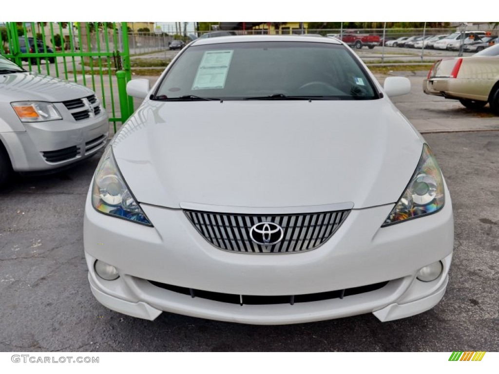 2004 Solara SE Sport V6 Coupe - Arctic Frost Pearl / Dark Stone Gray photo #37