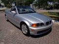 Titanium Silver Metallic 2001 BMW 3 Series 325i Convertible Exterior