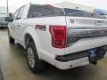 2015 White Platinum Tricoat Ford F150 Platinum SuperCrew 4x4  photo #13