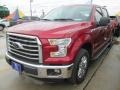 2015 Ruby Red Metallic Ford F150 XLT SuperCrew  photo #12