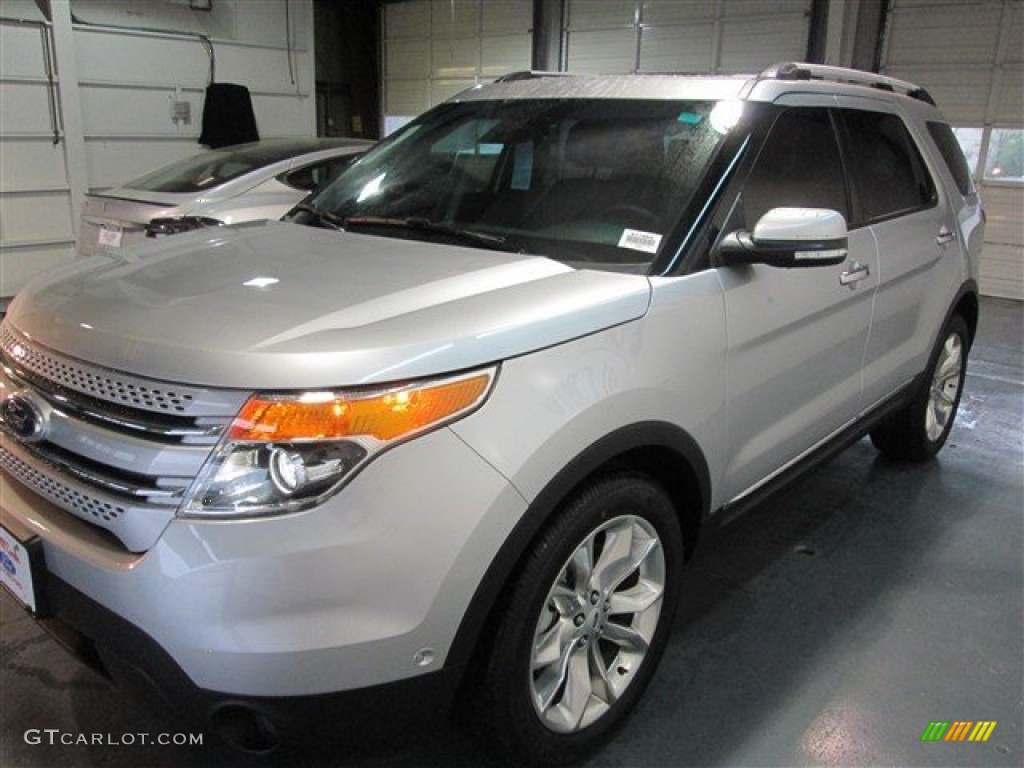 2015 Explorer Limited - Ingot Silver / Charcoal Black photo #3