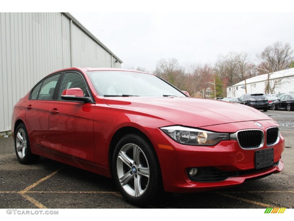 2013 3 Series 328i xDrive Sedan - Melbourne Red Metallic / Black photo #5