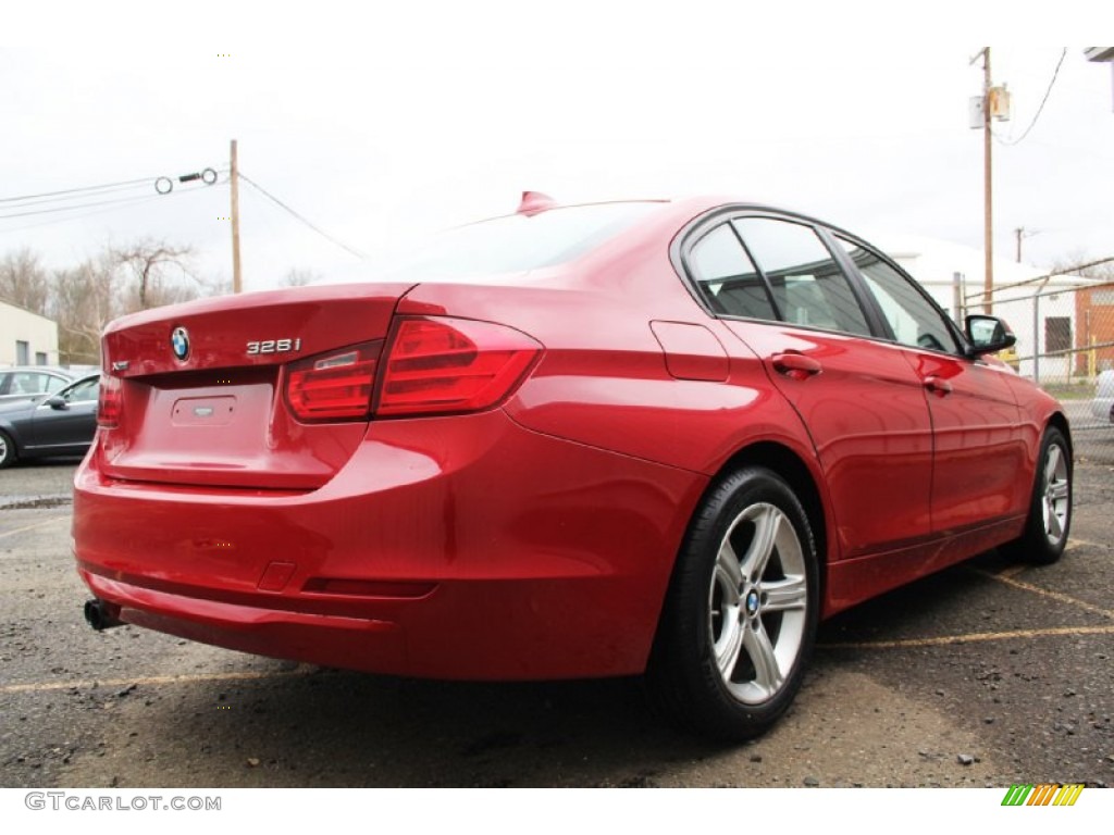 2013 3 Series 328i xDrive Sedan - Melbourne Red Metallic / Black photo #7