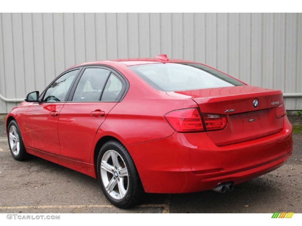 2013 3 Series 328i xDrive Sedan - Melbourne Red Metallic / Black photo #9