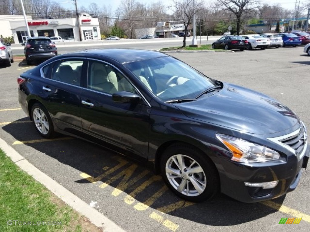 2015 Altima 2.5 SV - Storm Blue / Beige photo #3