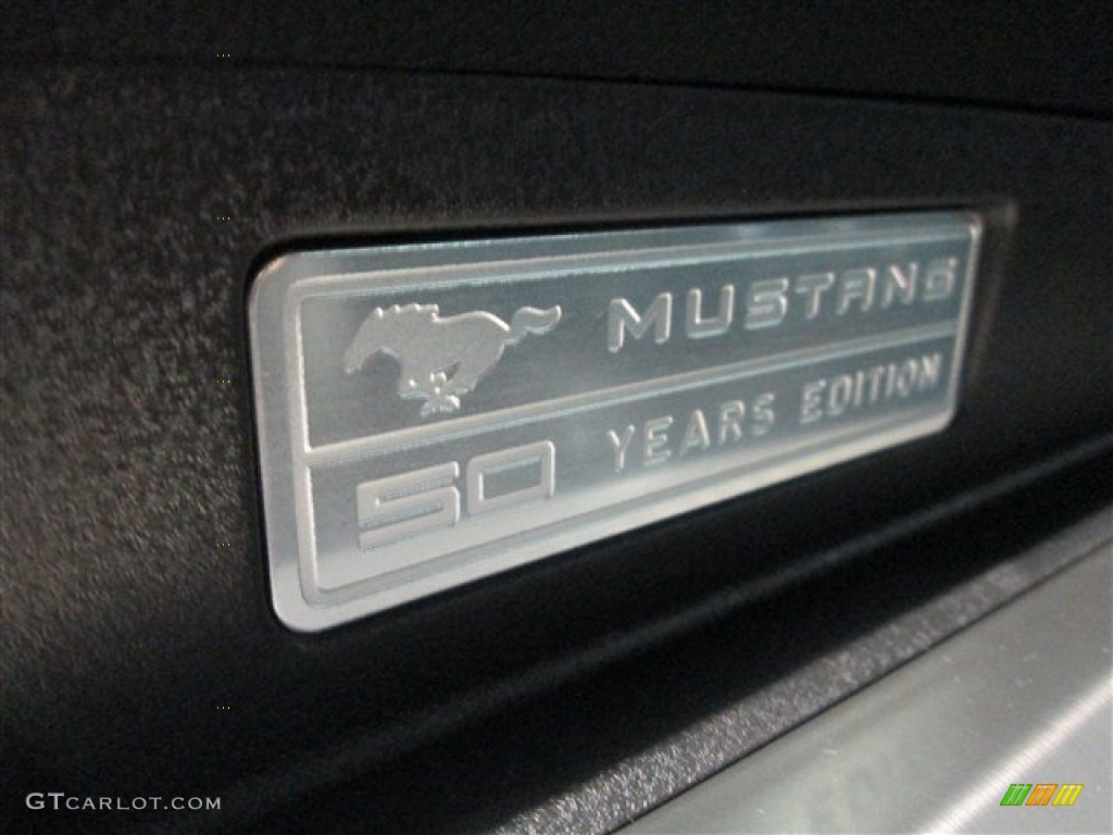 2015 Mustang GT Premium Coupe - Deep Impact Blue Metallic / 50 Years Raven Black photo #22