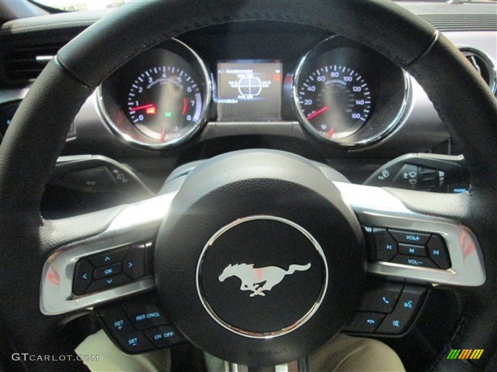 2015 Mustang GT Coupe - Guard Metallic / Ebony photo #18