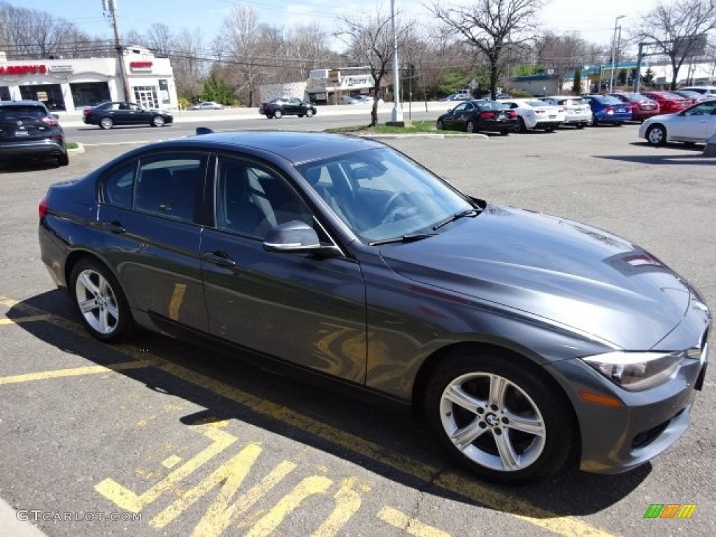 2014 3 Series 328i xDrive Sedan - Mineral Grey Metallic / Black photo #3