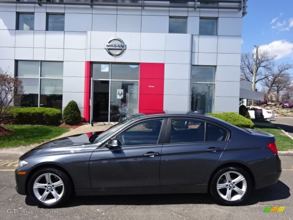 2014 3 Series 328i xDrive Sedan - Mineral Grey Metallic / Black photo #8