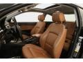Saddle Brown Dakota Leather Front Seat Photo for 2009 BMW 3 Series #103225282