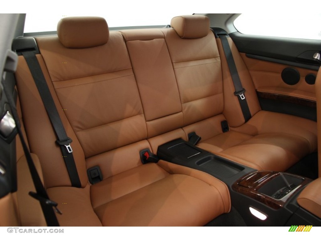 2009 BMW 3 Series 335xi Coupe Rear Seat Photo #103225381