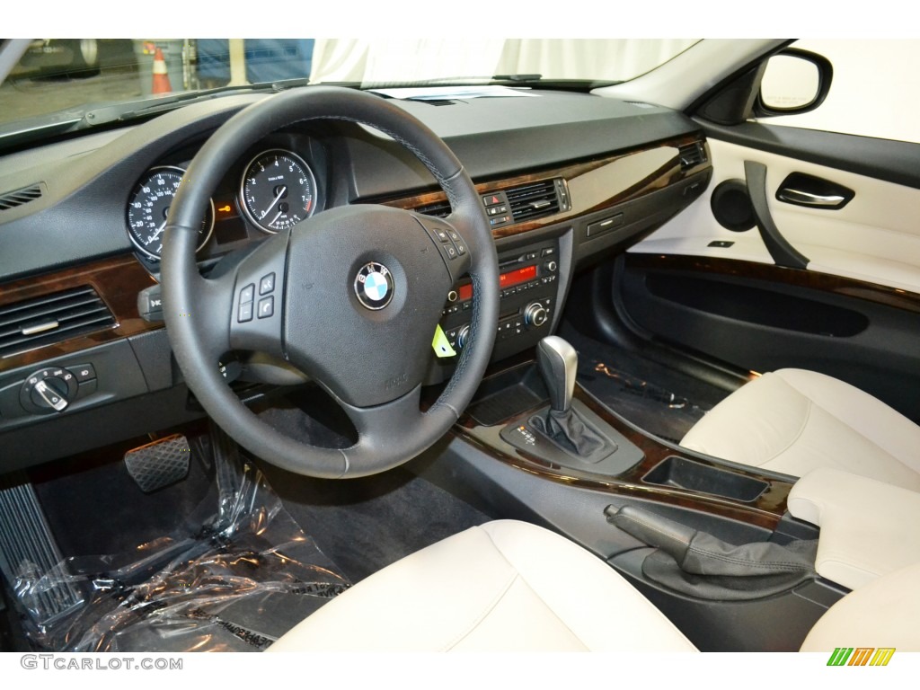 Oyster/Black Dakota Leather Interior 2011 BMW 3 Series 328i Sedan Photo #103229182