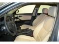 2011 BMW 3 Series Oyster/Black Dakota Leather Interior Front Seat Photo