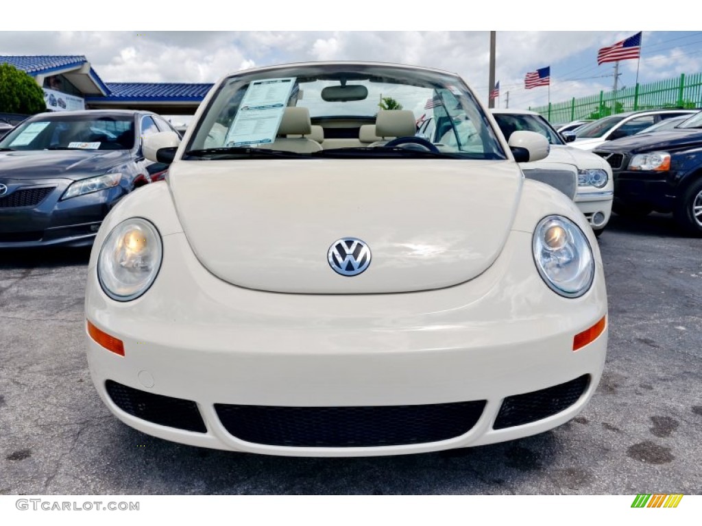 2008 New Beetle SE Convertible - Harvest Moon Beige / Cream Beige photo #2