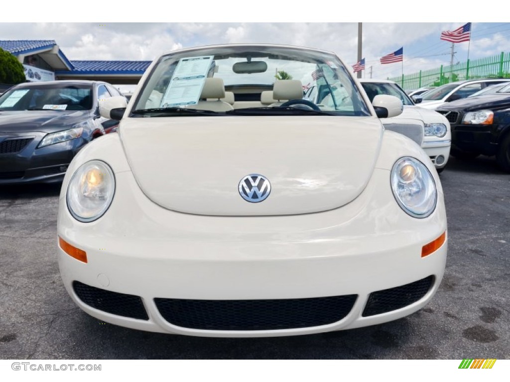 2008 New Beetle SE Convertible - Harvest Moon Beige / Cream Beige photo #3