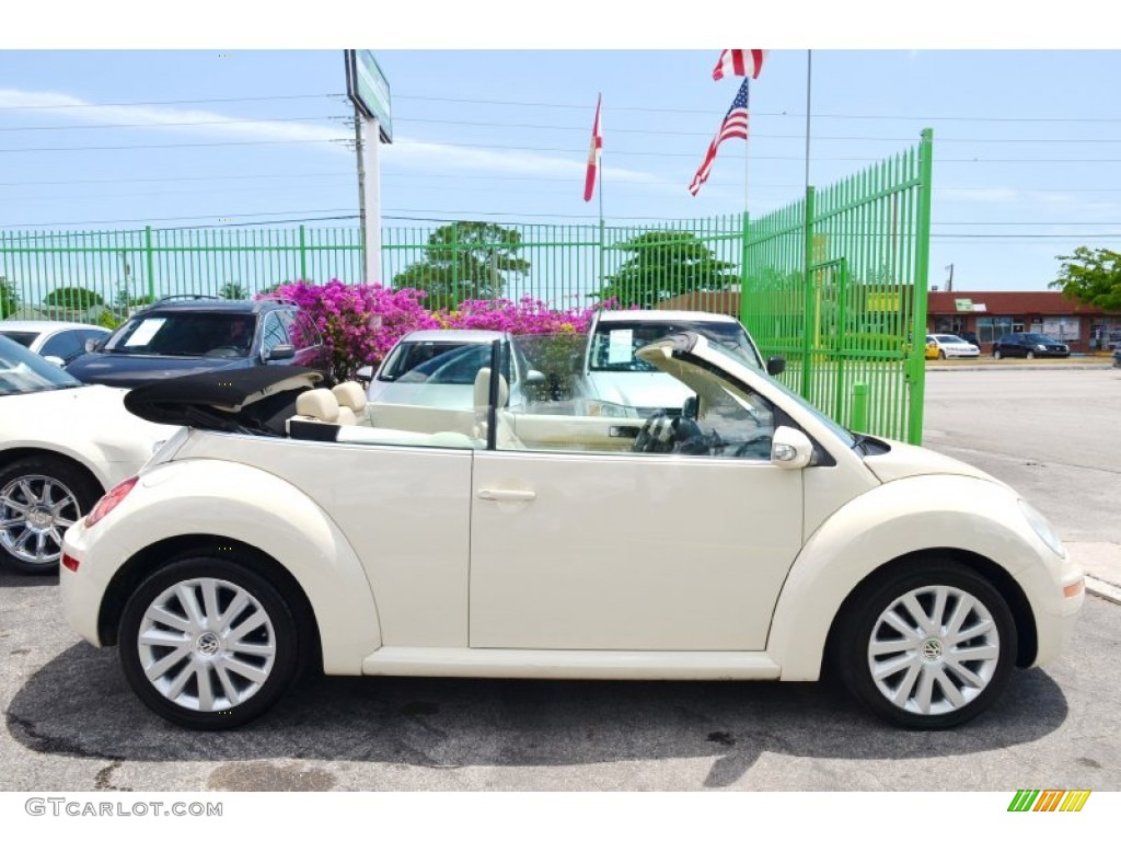 2008 New Beetle SE Convertible - Harvest Moon Beige / Cream Beige photo #9