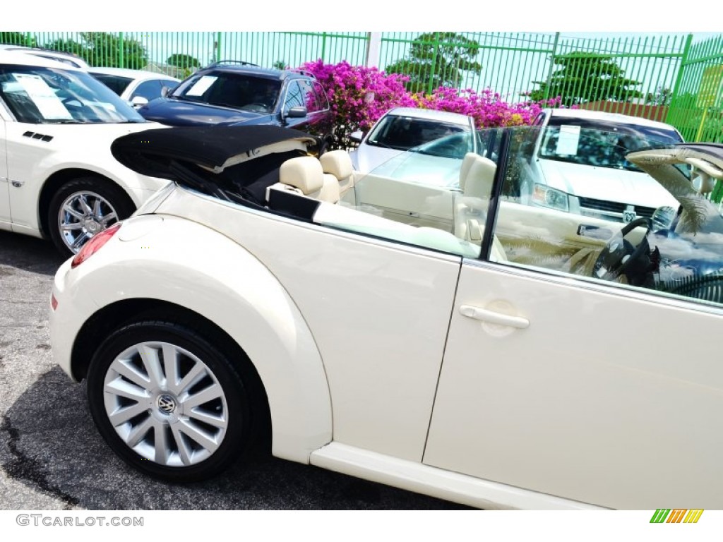 2008 New Beetle SE Convertible - Harvest Moon Beige / Cream Beige photo #11
