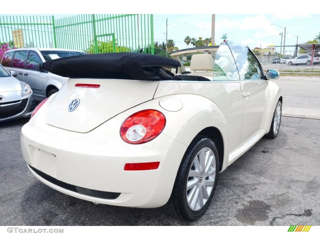 2008 New Beetle SE Convertible - Harvest Moon Beige / Cream Beige photo #12