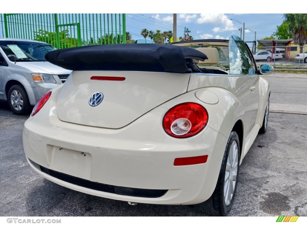 2008 New Beetle SE Convertible - Harvest Moon Beige / Cream Beige photo #13