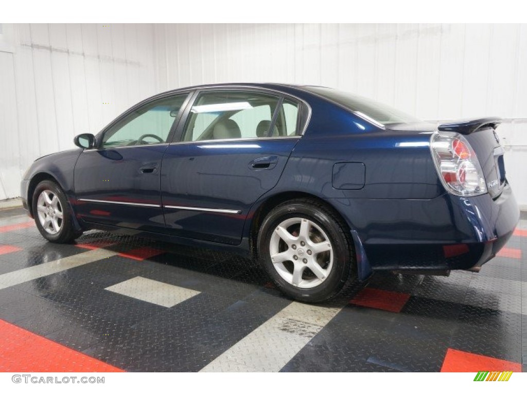 2005 Altima 3.5 SL - Majestic Blue Metallic / Blond photo #11
