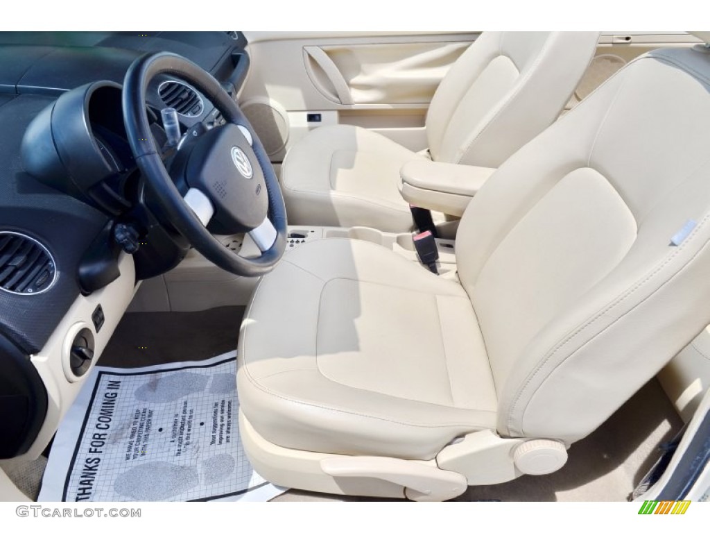 2008 New Beetle SE Convertible - Harvest Moon Beige / Cream Beige photo #32