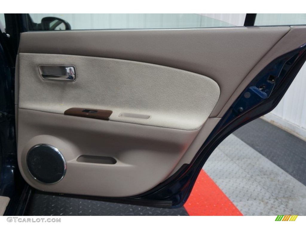 2005 Altima 3.5 SL - Majestic Blue Metallic / Blond photo #16