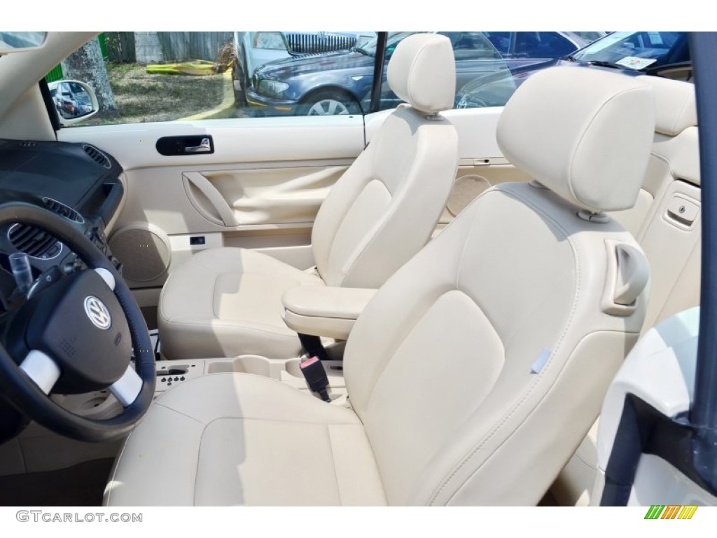 2008 New Beetle SE Convertible - Harvest Moon Beige / Cream Beige photo #33
