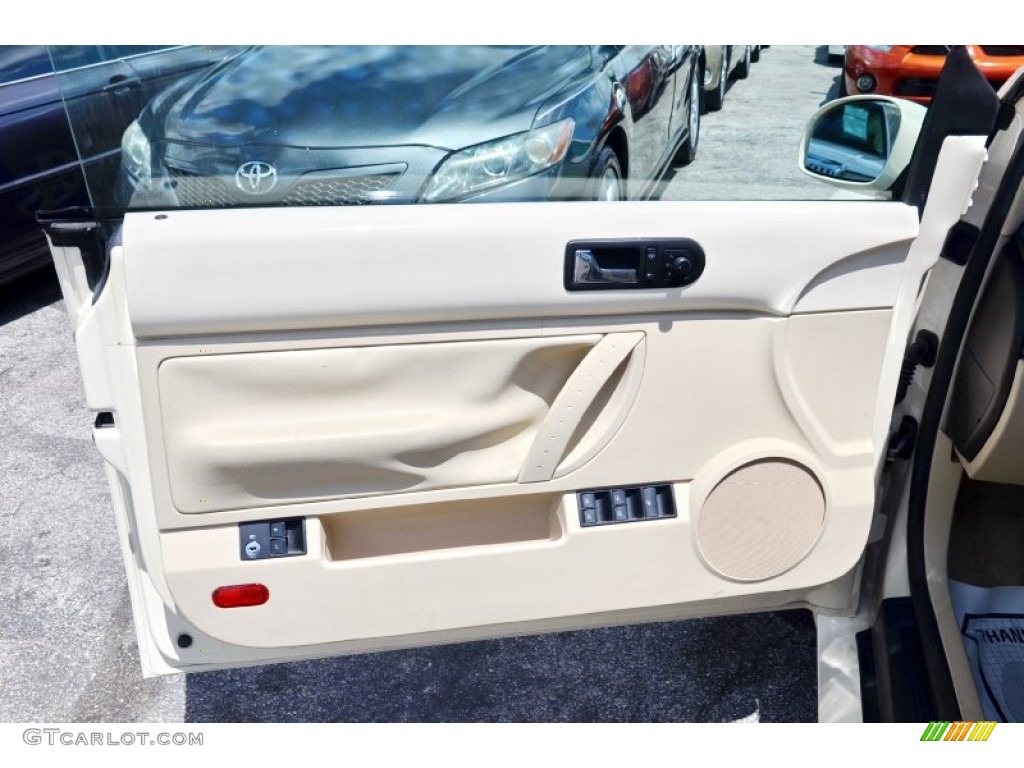 2008 New Beetle SE Convertible - Harvest Moon Beige / Cream Beige photo #43