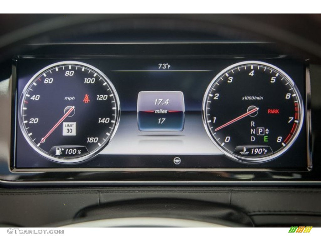 2016 Mercedes-Benz S Mercedes-Maybach S600 Sedan Gauges Photo #103230163