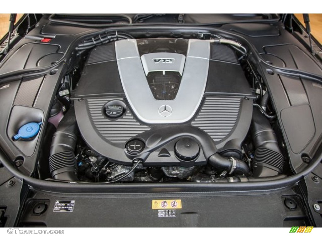 2016 Mercedes-Benz S Mercedes-Maybach S600 Sedan 6.0 Liter biturbo SOHC 36-Valve V12 Engine Photo #103230173