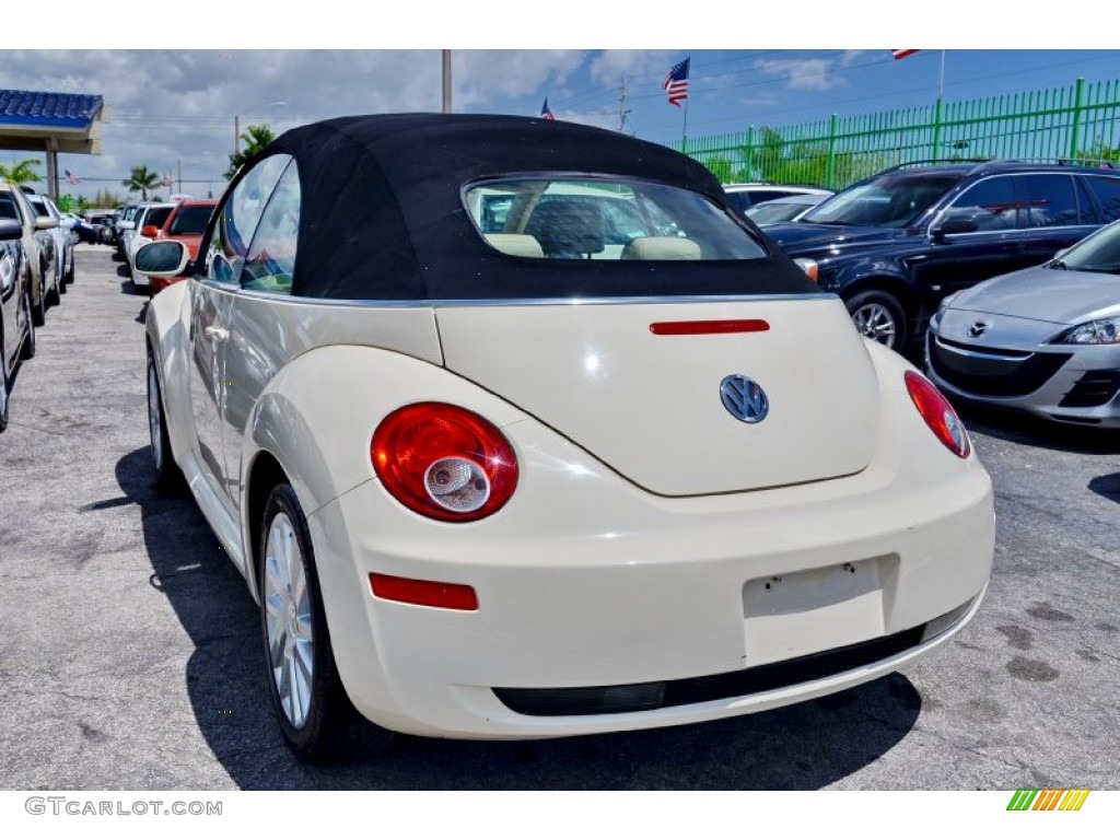 2008 New Beetle SE Convertible - Harvest Moon Beige / Cream Beige photo #46