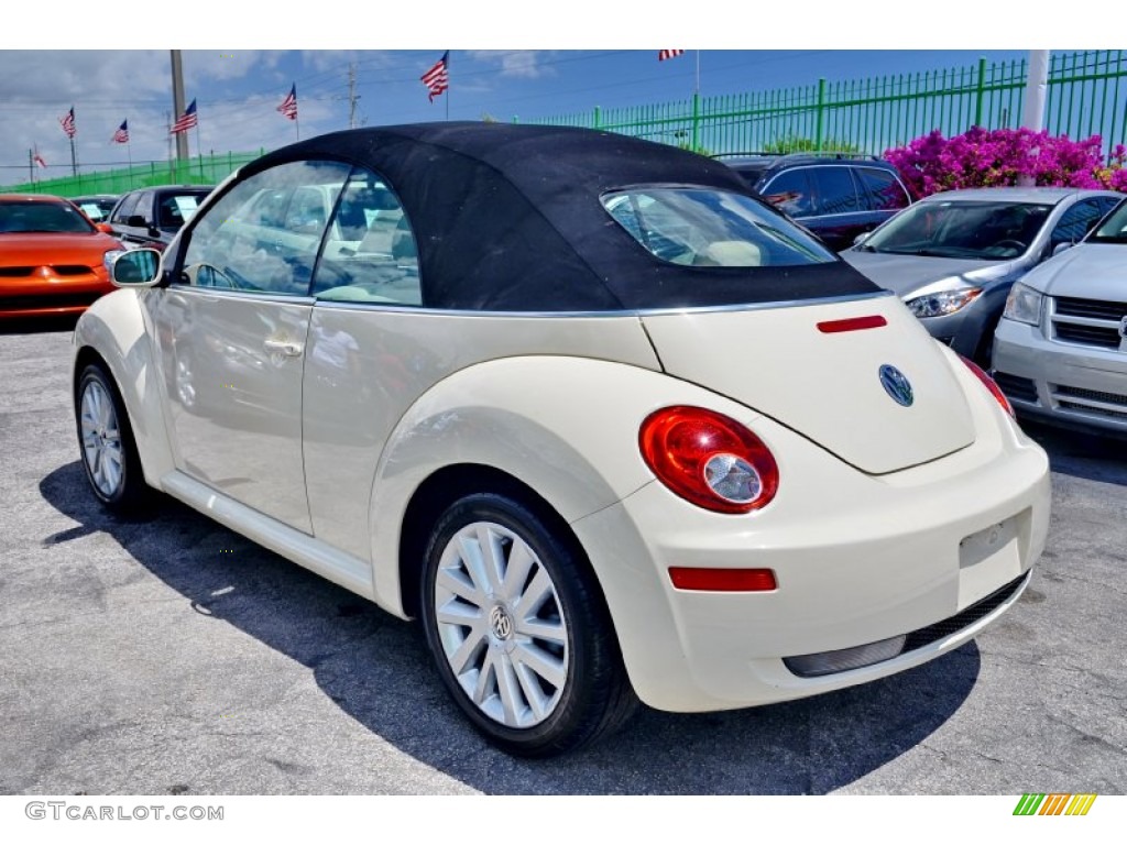 2008 New Beetle SE Convertible - Harvest Moon Beige / Cream Beige photo #47