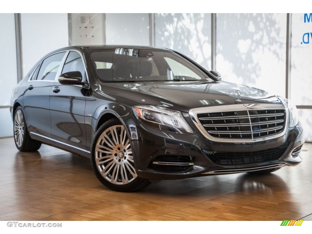 Magnetite Black Metallic 2016 Mercedes-Benz S Mercedes-Maybach S600 Sedan Exterior Photo #103230205