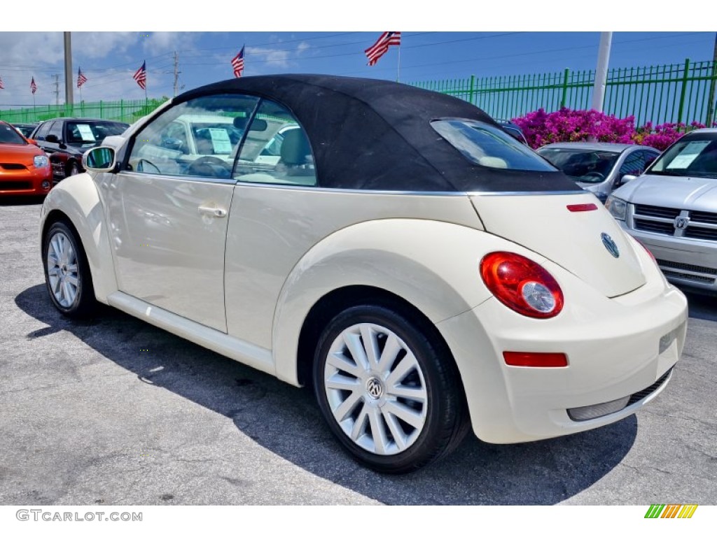 2008 New Beetle SE Convertible - Harvest Moon Beige / Cream Beige photo #48