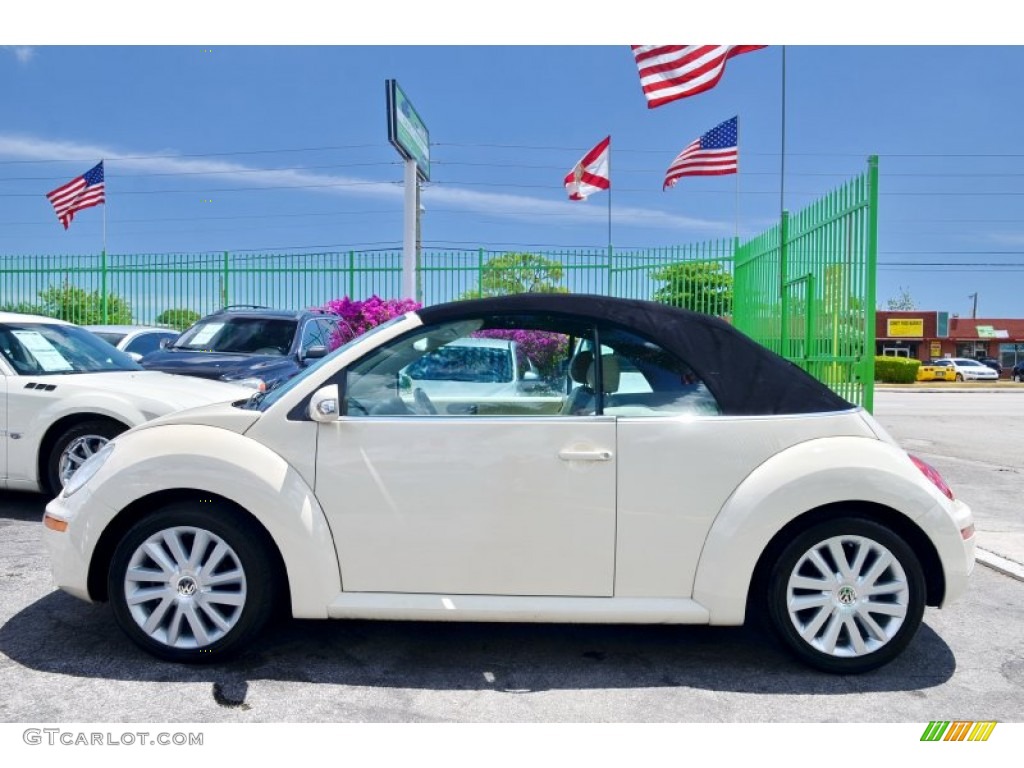 2008 New Beetle SE Convertible - Harvest Moon Beige / Cream Beige photo #50