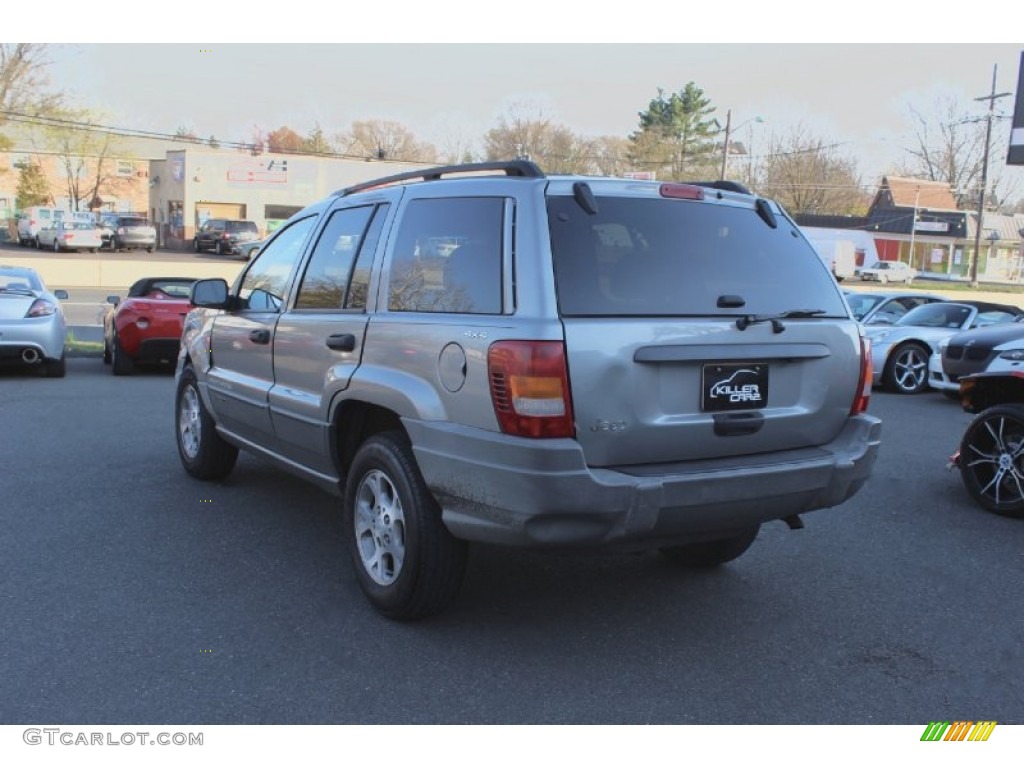 2000 Grand Cherokee Laredo 4x4 - Silverstone Metallic / Agate photo #5