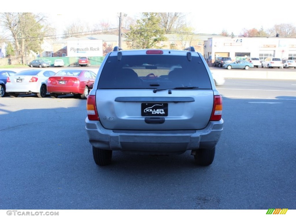 2000 Grand Cherokee Laredo 4x4 - Silverstone Metallic / Agate photo #6